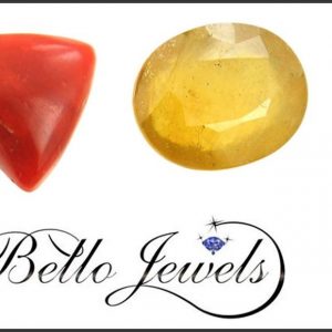 Best Practices for Wearing Yellow Sapphire Pukhraj and Red Coral Moonga Together